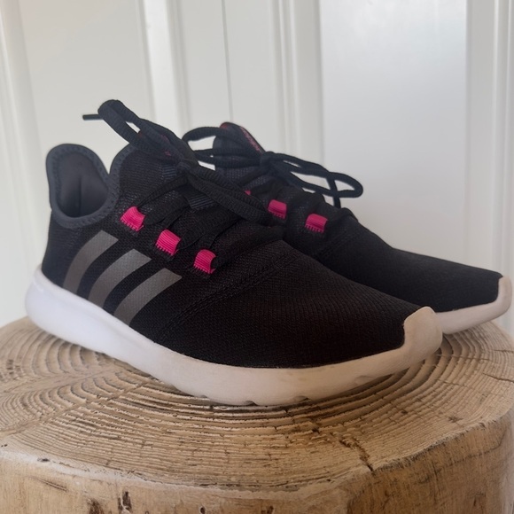 Adidas Cloudfoam Pure 2.0 Women Casual Black Sneakers Size 7.5 - Picture 7 of 13